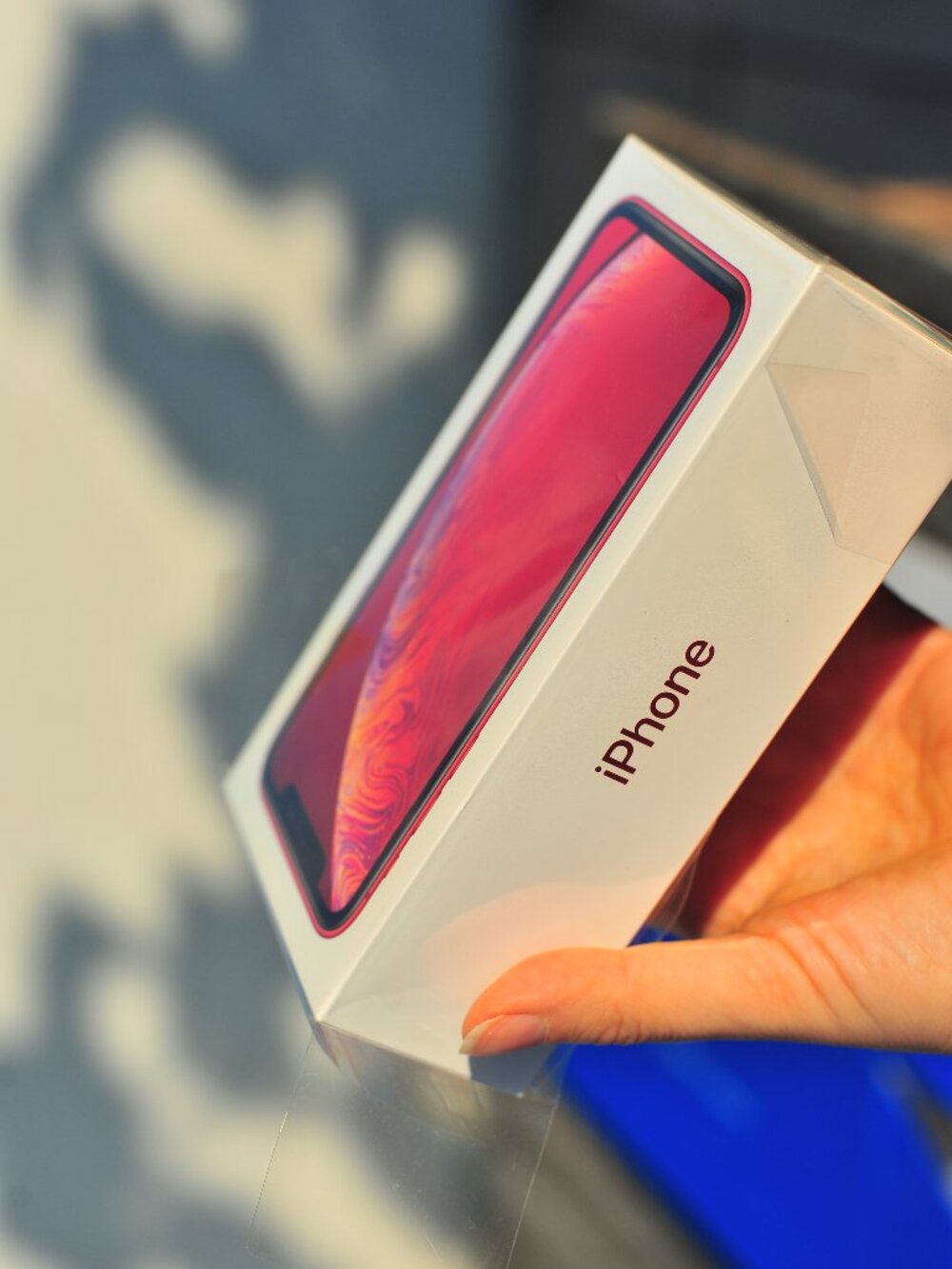 Empty iPhone Red box They don't make those anymore